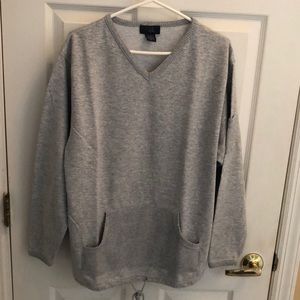 Rag Gray Sweatshirt Sz Medium